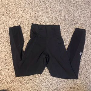 P’tula crystal leggings in black, very compressive fit, size small